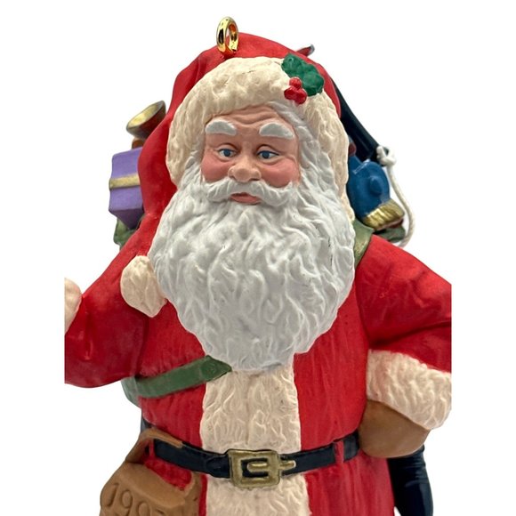 Hallmark Keepsake Ornament Merry Olde Santa Collectors Series Ice Skates 1993 Vi - Picture 3 of 10